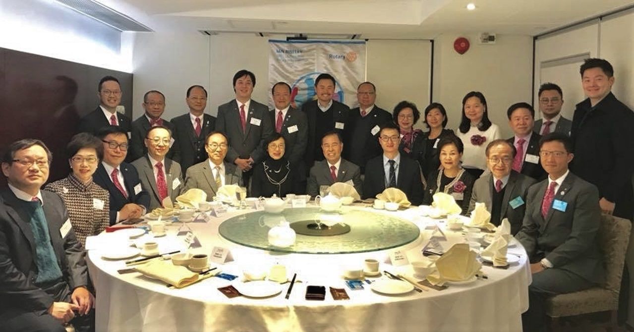 Luncheon Meeting with Professor Sophia Chan, JP